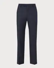 Glen Check Denim Suit Pant