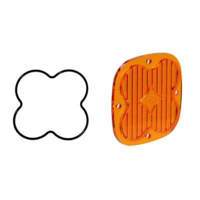 Baja Light Pod Lens Kit Squadron Cornering Pattern Factory Amber Universal