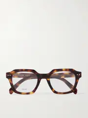 [CELINE Eyewear] CELINE Eyewear - Square-frame Tortoiseshell Acetate Optical Glasses - One size One size Tortoiseshell