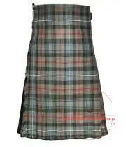 Scottish Handmade Traditional Robertson Hunting Weathered kilt 16 Oz Tartan kilt