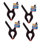 4pcs Nylon Spring Clamps Quick DIY Tools Grip Plastic Clips Woodworking
