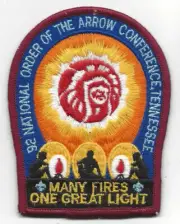 Boy Scout OA Order of the Arrow 1992 NOAC Pocket Patch