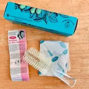 NEW Vintage FULLER Crescent Bristlecomb #530 Hairbrush Lucite Nylon Bristles NOS