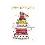 GREETING LIFE BIRTHDAY CARD/ COCO/ CAKE生日卡 ESLITE誠品