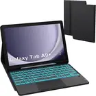 For Galaxy Tab A9+ 11 Inch Case with Keyboard - 7 Color Backlit Detachable Table