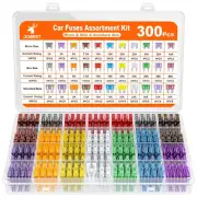 Car Fuse Assortment Kit 160 Mini Blade Fuses 90 Standard Fuses 50 Micro 1 Puller