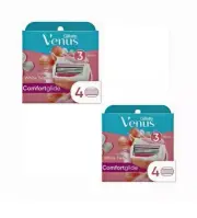 Gillette Venus White Tea Comfortglide Women's Razor Blade Refills 2 Packs