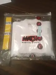 Macho Martial Arts Taiwan Doe Uniform Size 00 / 130 And KD Elite Rank Yellow...