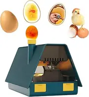 10 Eggs Incubator Chicken Hatcher Turning for Quail Duck Poultry Bird Hatching with Automatic Egg Turning and Humidity Control