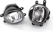 SILILAN 2Pcs Fit for to-yota 2015-2016 Replacement Light Projector Fog Light Lamp Fit for Lexus 2013-2016 8121048050 8122048050(Left Right Cyan)