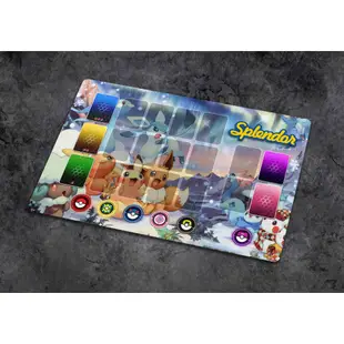 桌遊配件 Pokemon 璀SPLENDOR 牌墊 桌遊卡墊