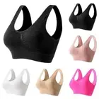 Women's Wireless Sports Bra Plus Size with CrossBack for Fitness and For Yoga