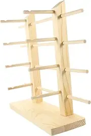 TOKIDNY Glasses Display Stand Glasses Organizer Tray Sunglasses Storage Rack Eyeglass Frame Stand Holder Sunglasses Display Organizer Glasses Holder Display Stand Wood Glasses Stand Holder