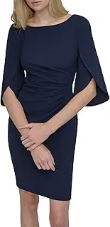 [DKNY] Women's Wear to Work Sheath Dress Open Sleeve