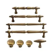 8 Sizes Vintage Cabinet Door Drawer Pull Handle Wardrobe Shoe Cupboard Knob