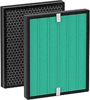 150 Upgraded Filter Replacement for Coway Airmega 150 (AP-1019C) & Airmega 160 Air Purifier, Green True HEPA Filter & High Efficiency Activated Carbon Filter Enhanced Version Part # AP-1019C-FP 2 Pack