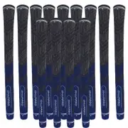Shappro - Dual Compound Golf Grips - Set of 13 - Balck & Blue