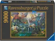Magic Forest Dragons Jigsaw Puzzle, 9000 Piece