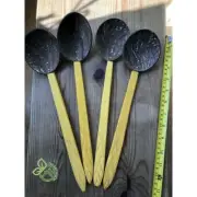 Ceylon 100% Natural Handmade Coconut Shell Spoon Kitchen Cooking Eco Friendly