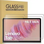 [2 Pack] T Tersely Screen protector for Lenovo tab tablet (10.1inch 2025), Tempered Glass Screen Protector for Tablet Lenovo Tab tablet 2025, Anti-Scratch