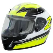 Zamp H759C09S, FS-9 Helmet, Small, Green/Black, Snell M2020D & DOT Approved