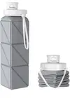 Collapsible Water Bottles,BPA-Free Leak-Proof Silicone Foldable Water Bottle Cup