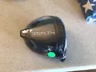 New TaylorMade Golf Stealth TOUR ISSUE Driver Head Only w/adapter 9.1 deg Ct 240