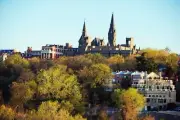 Georgetown University Campus Washington DC Photo Art Print Poster 24x36 inch