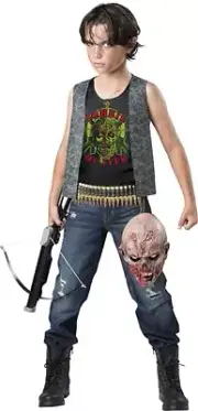 Incharacter Zombie Hunter Apocalypse Kids Child Boys Halloween Costume 17113