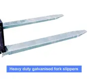 Tyne Extension Fork extenders Slippers 2.4m Fully Enclosed Galv other sizes call