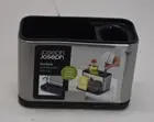 Joseph Joseph Stainless Steel Grey Kitchen Sink Tidy Non-Slip Fingerprint Proof