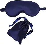Eye Mask Imitation Silk Goggles Sleep Goggles Eye Mask for Sleeping (Size : DBL)