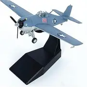Replica Pre-Build Aircraf Scale Model Airplanes1:7 for F4F Fighter Aircraft Carrier Carrier Aircraft Alloy Model Adult Airplane Toys Aviation Gifts Or Desktop Collections Collection Gift Display