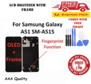 FOR SAMSUNG GALAXY A51 SM-A515 6.5 LCD OLED DISPLAY+TOUCH SCREEN DIGITIZER FRAME