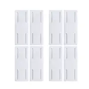 Ozoffer 8 Sets Sticker Hanger Panel Holder Socket Extension Cable Organizer Socket Holder