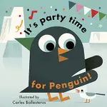 LITTLE FACES: IT'S PARTY TIME FOR PENGUIN (英國版)(硬頁書)/MATTHEW MORGAN【三民網路書店】