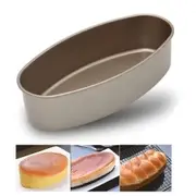 Nonstick Bread Loaf Cake Pan for Baking and Cooking - Oval Shape