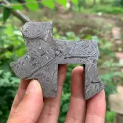 158.7g Altay Iron Meteorite Space Meteorite Slice