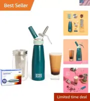 1L Nitro Coffee Maker, Aluminum Nitro Cold Brew Coffee Maker with Special Nit...