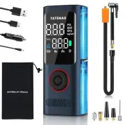 Tire Inflator Portable Air Compressor - tire inflator 25000mAh & 160PSI，4X Fa...
