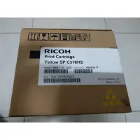 在飛比找蝦皮購物優惠-RICOH SP242SF C310S 原廠黃色碳粉匣 （含