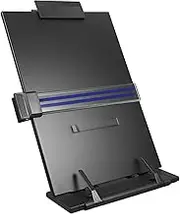 JEWEDECO Adjustable Document Holder Stand Versatile Reading Rack for Recipes Music Scores Documents Compact Practical Desktop for Learning and Typing