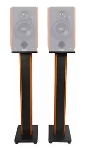 (2) 36" Bookshelf Speaker Stands For Edifier R1700BT Bookshelf Speakers