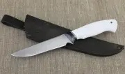 Knife Baikal U8A handle acrylic white