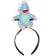 Disney Ratatouille Chef Remy Rat Mouse Plush Toy Headband Halloween Cosplay Party Props Women Girls Xmas Birthday Gifts