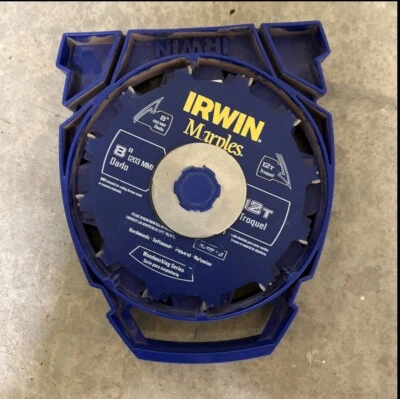 IRWIN 1811865 Marples 8" Stack Dado 12 Teeth Saw Blade Set Carbide Tip