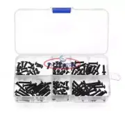 120pcs M3 Button Head Socket nut Screw Qty Assortment Kit M3×8 M3×20mm NEW