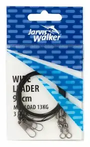 Jarvis Walker 13kg Black Wire Fishing Leader - Choose Length BRAND NEW @ eBay Fi