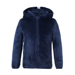 【St.Bonalt 聖伯納】Fleece刷毛連帽外套│兒童 7272(珊瑚絨 柔軟 親膚 保暖 兒童 外套 連帽)