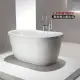 【聯德爾】精緻橢圓小型獨立式浴缸(小型浴缸/獨立式浴缸/130公分)